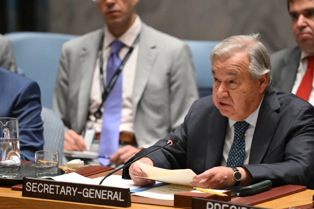 António Guterres alerta para escalada da guerra no Oriente Médio