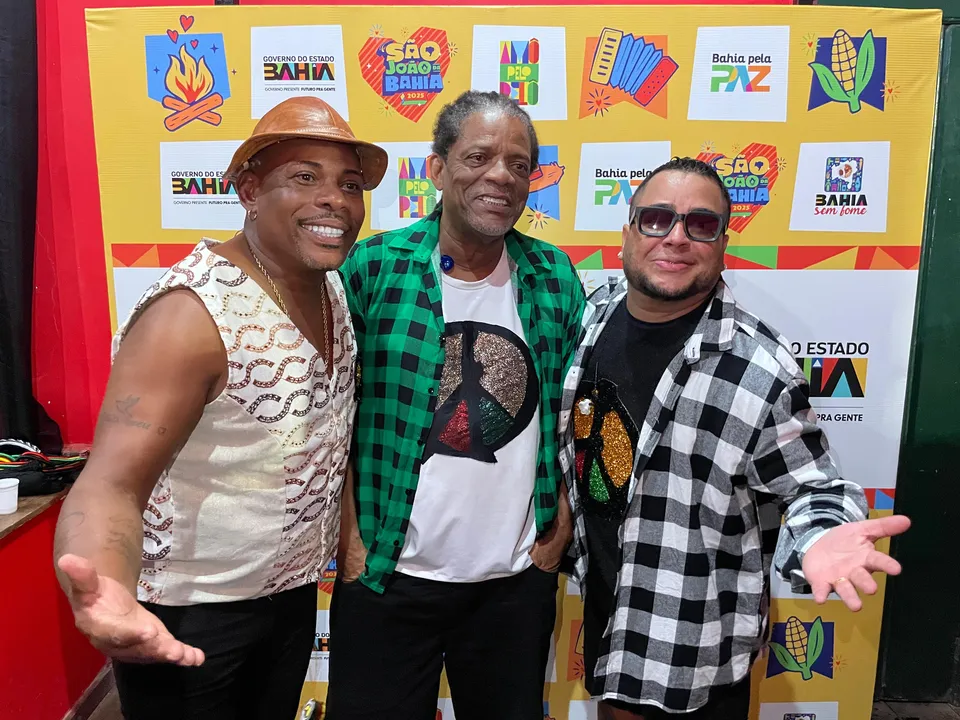 Integrantes do Olodum atração deste domingo, 22, no São João do Pelourinho