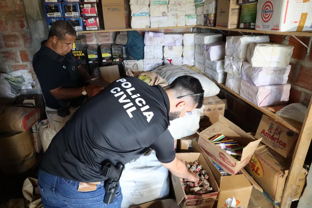 Somente no último dia da operação, em Salvador, cerca de 40 mil artefatos foram recolhidos