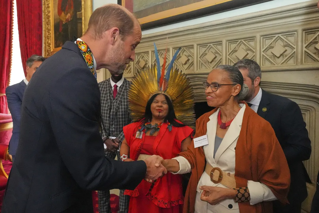 Príncipe William recebeu as ministras Marina Silva e Sônia Guajajara na  Semana da Ação Climática, em Londres