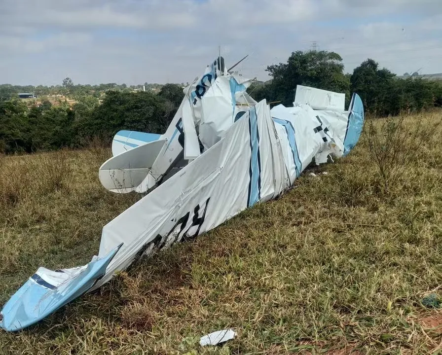 Avião era um modelo CAP-4 Paulistinha