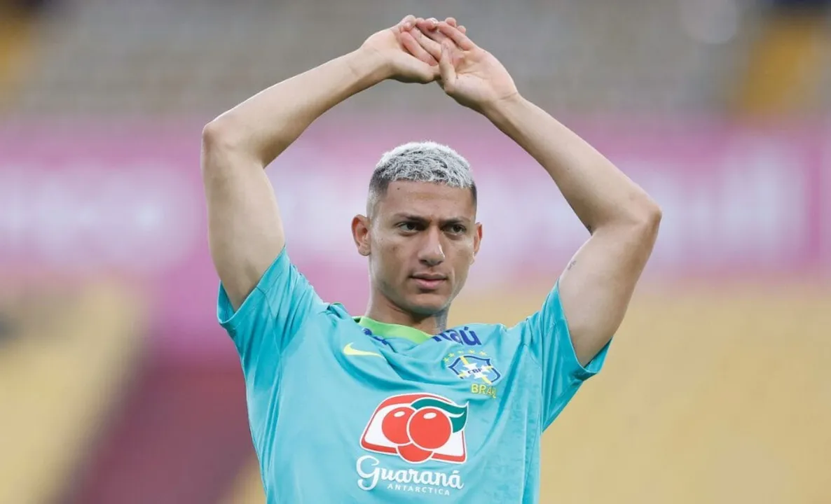 Richarlison, atacante do Tottenham e da Seleção Brasileira.