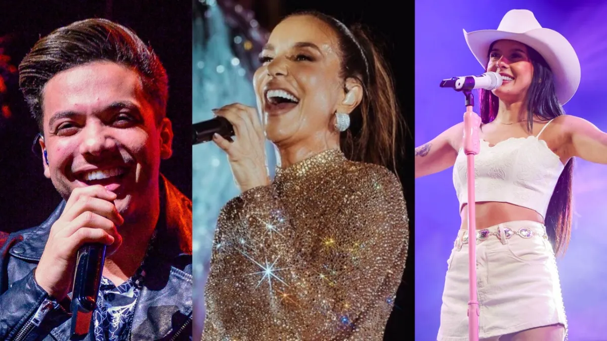 Wesley Safadão, Ivete Sangalo e Ana Castela são algumas das atrações que vão agitar São Pedro na Bahia