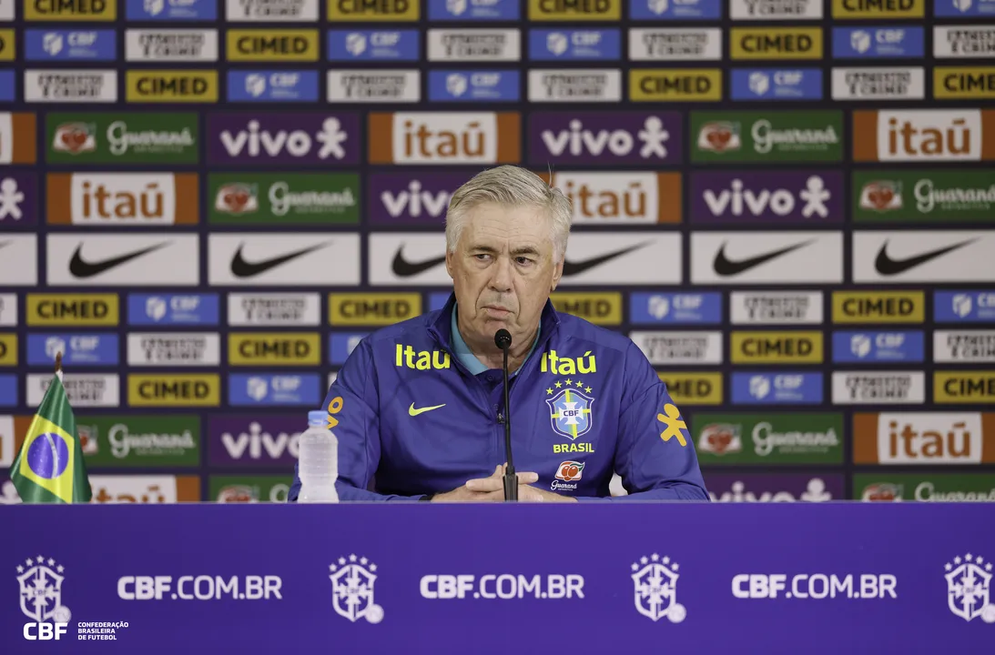 O técnico Carlo Ancelotti quer amistosos com adversários de alto nível antes da Copa do Mundo