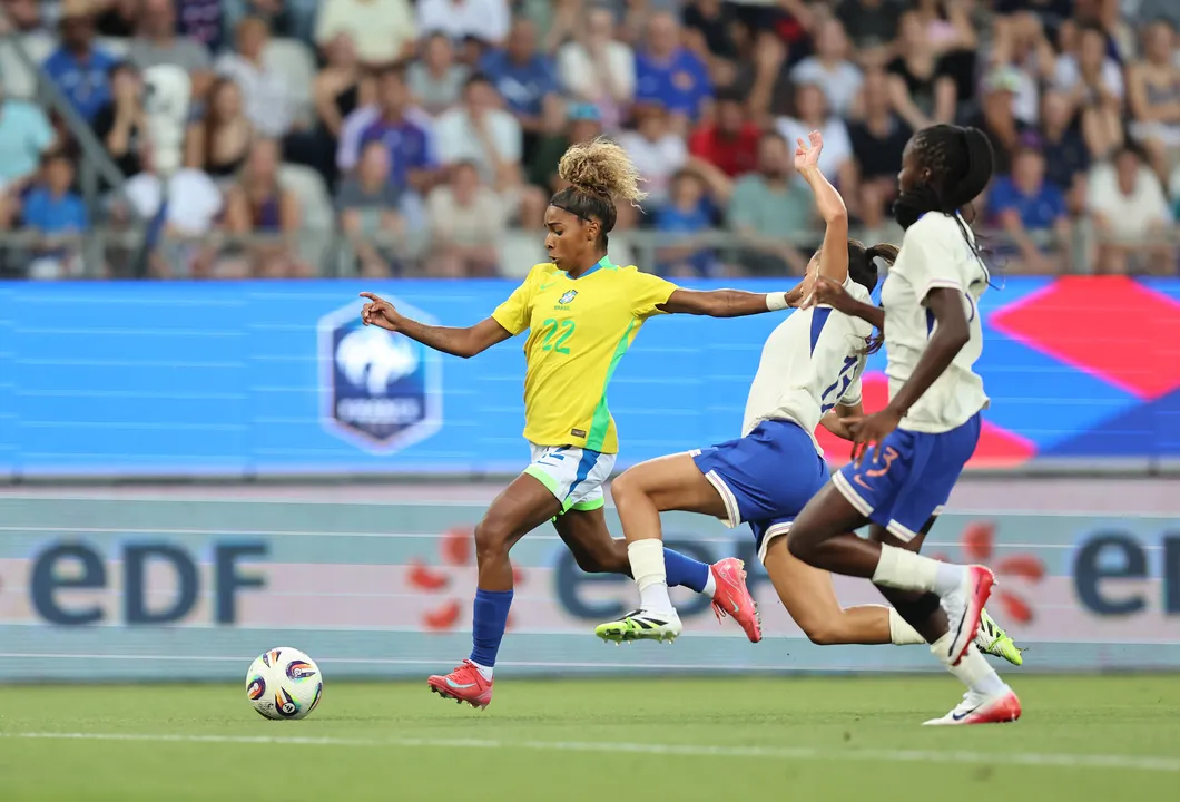 Luany foi a autora de um dos gols brasileiros