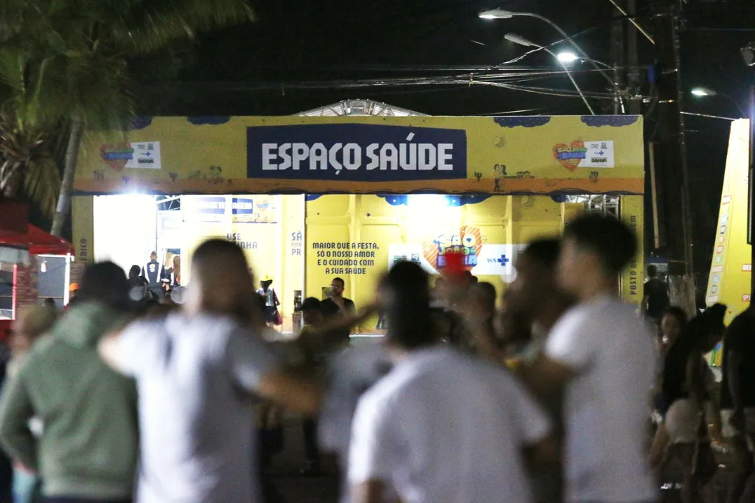 Stand de testagem foi montado no Parque de Exposições