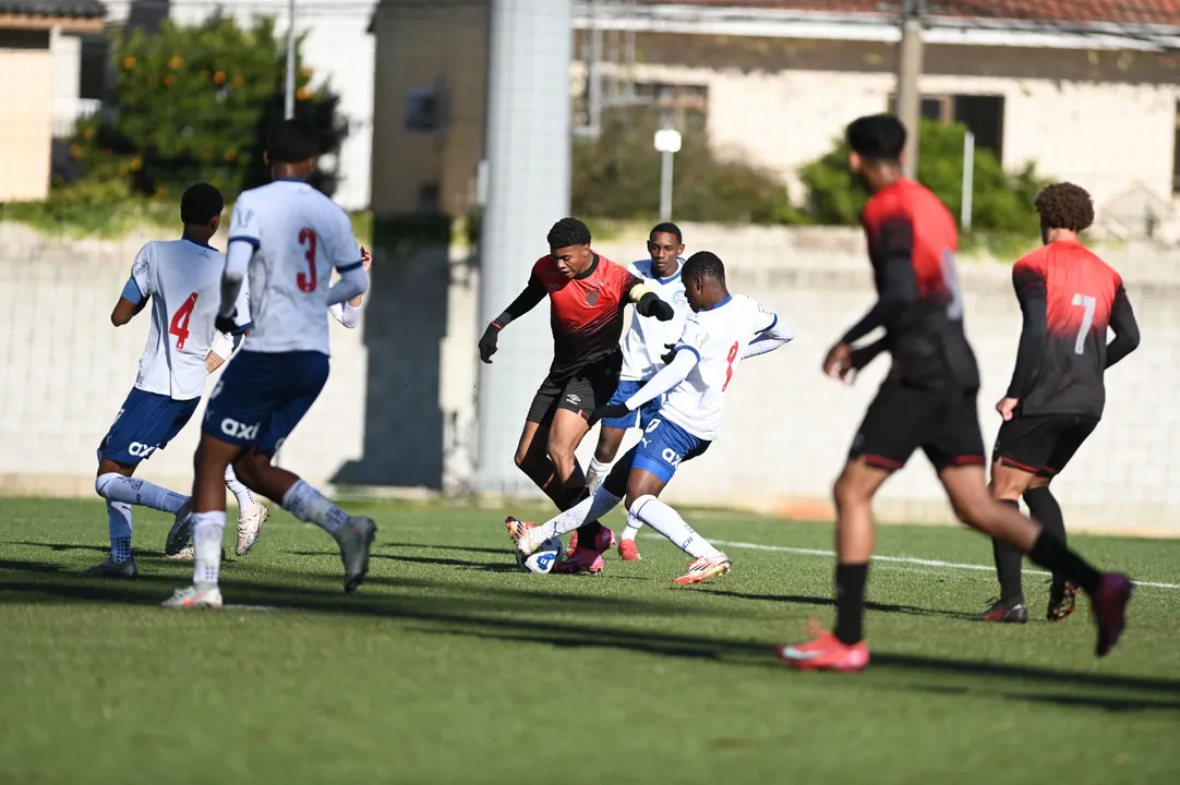Bahia foi goleado pelo Athletico no Brasileirão Sub-17