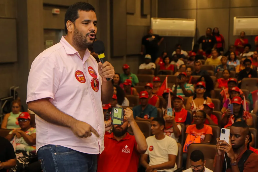 Tássio é candidato à presidência do PT-BA com o apoio de Wagner