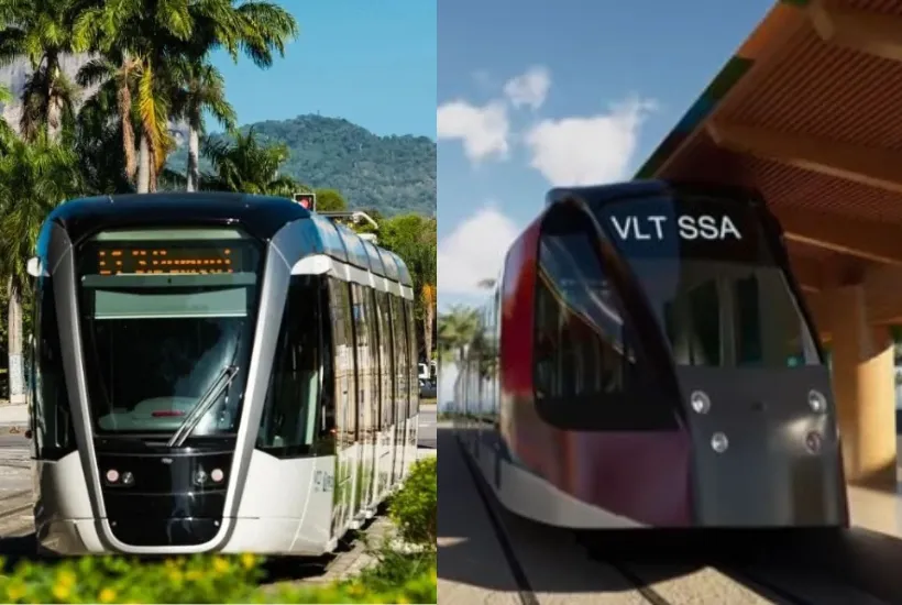 VLT Carioca e projeto do VLT de Salvador