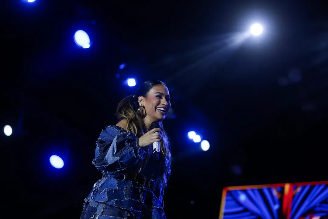 A cantora foi uma das atrações mais aguardadas da noite