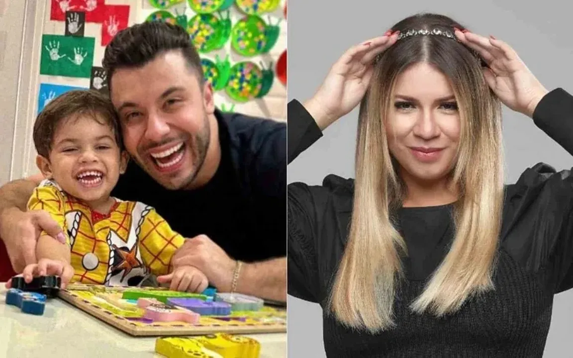 Marília Mendonça, Murilo Huff e o filho