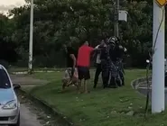 Equipe médica que operou o parto inesperado