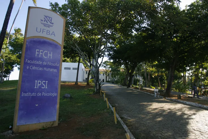 Vista do Campus de São Lazaro da Universidade Federal da Bahia (UFBA) em Salvador