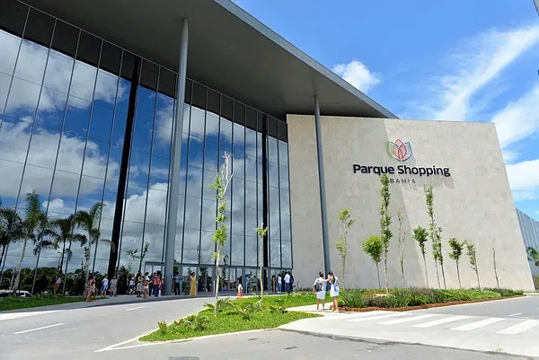Parque Shopping Bahia localizado no Município de Lauro de Freitas
