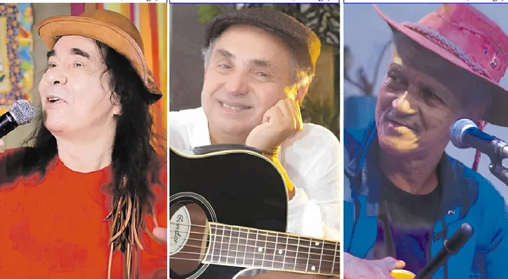 Grandes nomes do forró da Bahia: Zelito, Pitta e Wilson Aragão