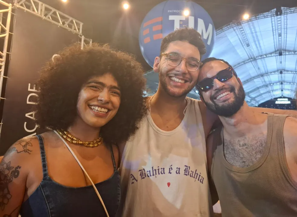 Lucas Ribeiro, Isaías Nascimento e Yamuna Souza
