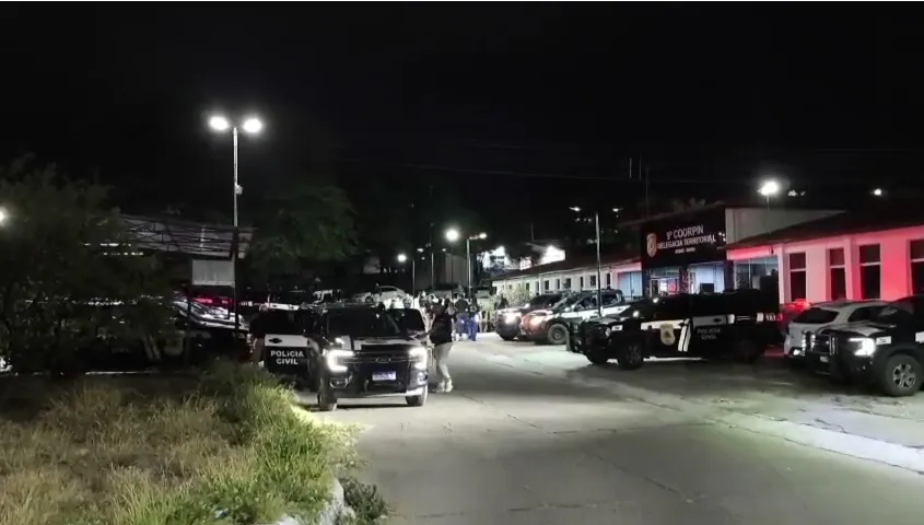 Cerca de 80 policiais foram mobilizadas para o cumprimento dos mandados de prisão
