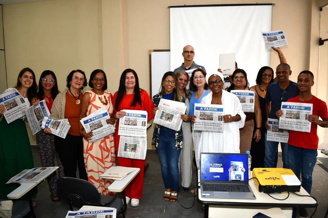 A TARDE Educação realiza formação para educadores de Alagoinhas