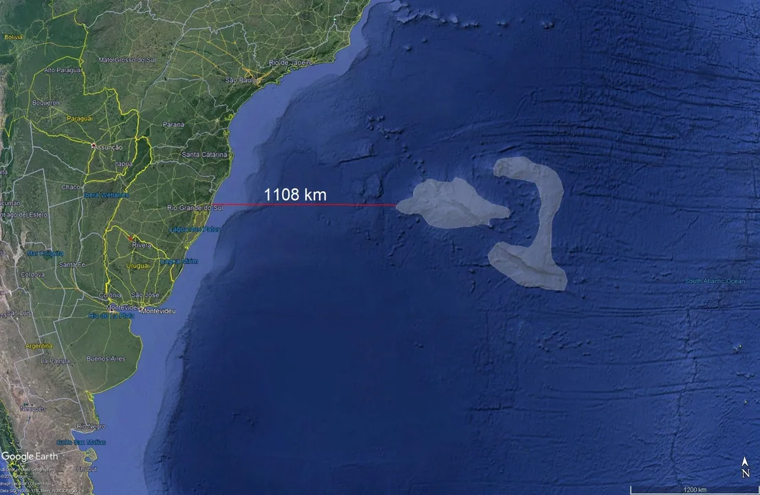 Localização da Elevação do Rio Grande