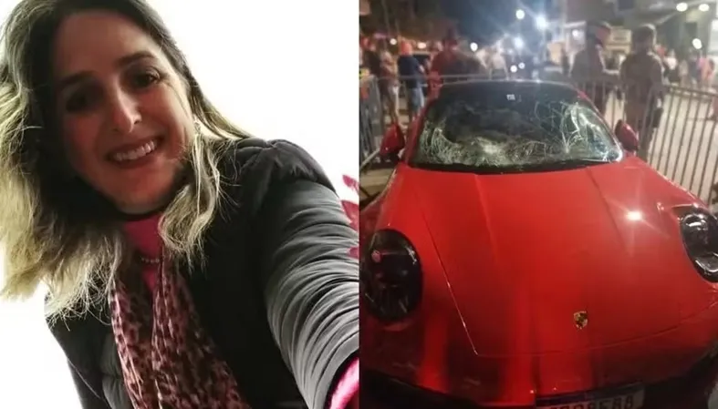Acidente ocorreu por volta das 19h, na Rua Nereu Ramos,