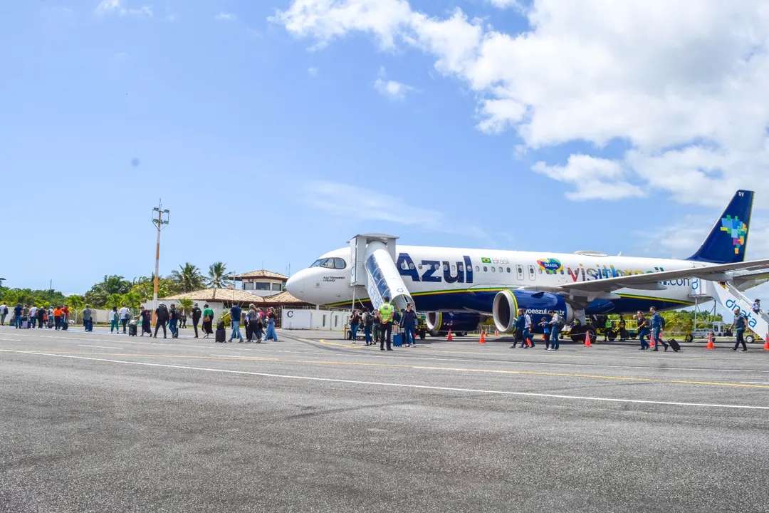 Aeroporto de Porto Seguro terá um aumento de 24% na oferta de voos