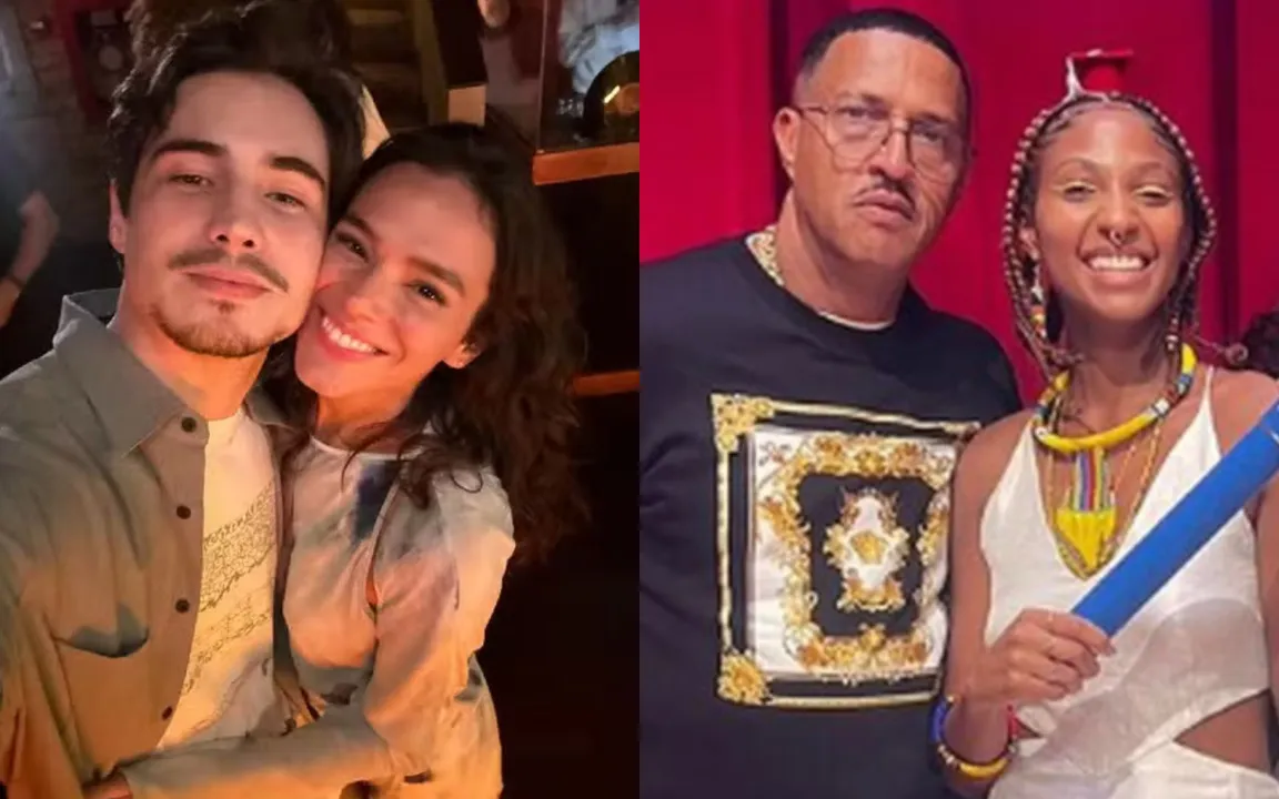 Danilo e Bruna estão juntos há pouco tempo