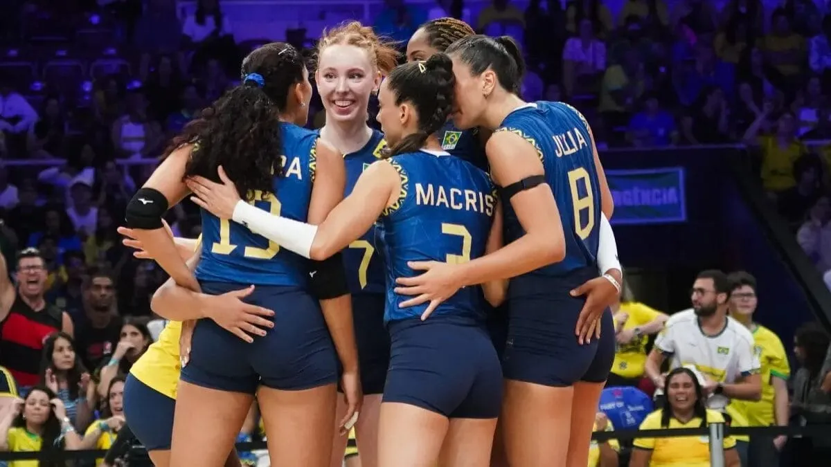 Seleção Brasileira de Vôlei na VNL