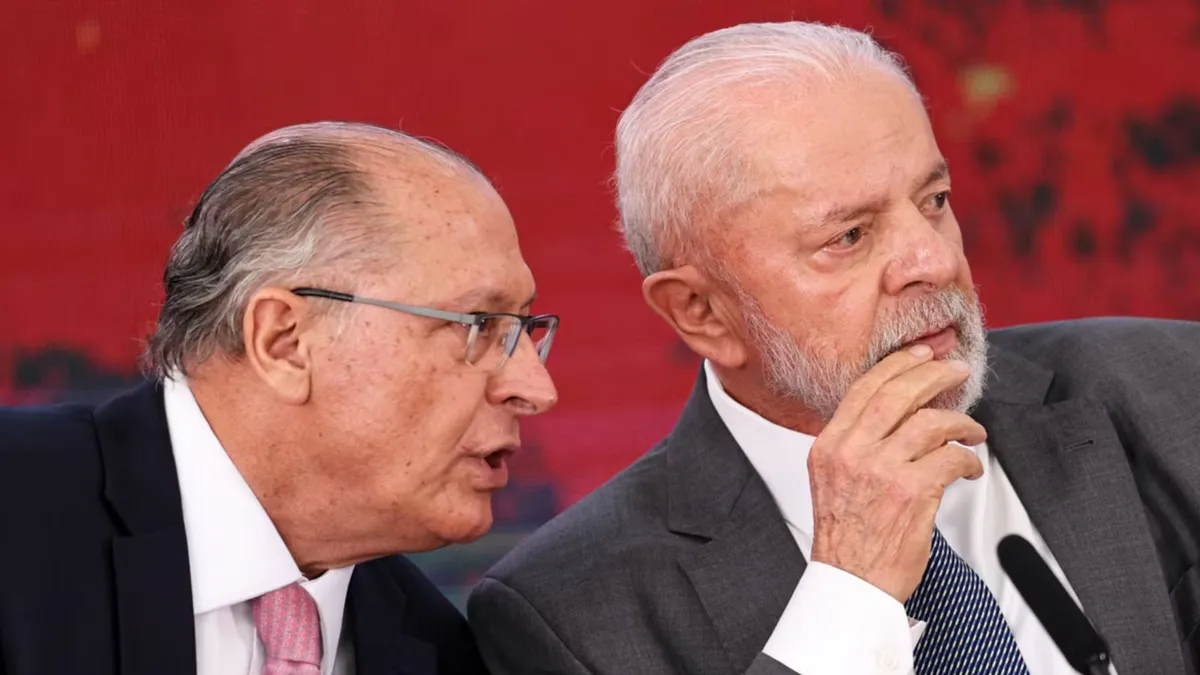Geraldo Alckmin e Lula juntos