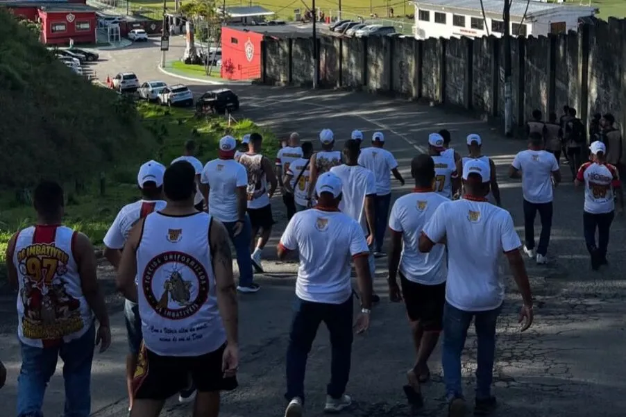 Cerca de 20 integrantes da TUI estiveram no Barradão