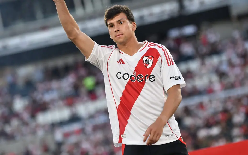 Gonzalo Tapia não se destacou pelo River Plate