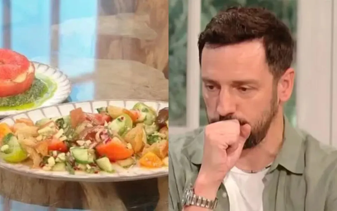 O artista não conseguiu conter as reações