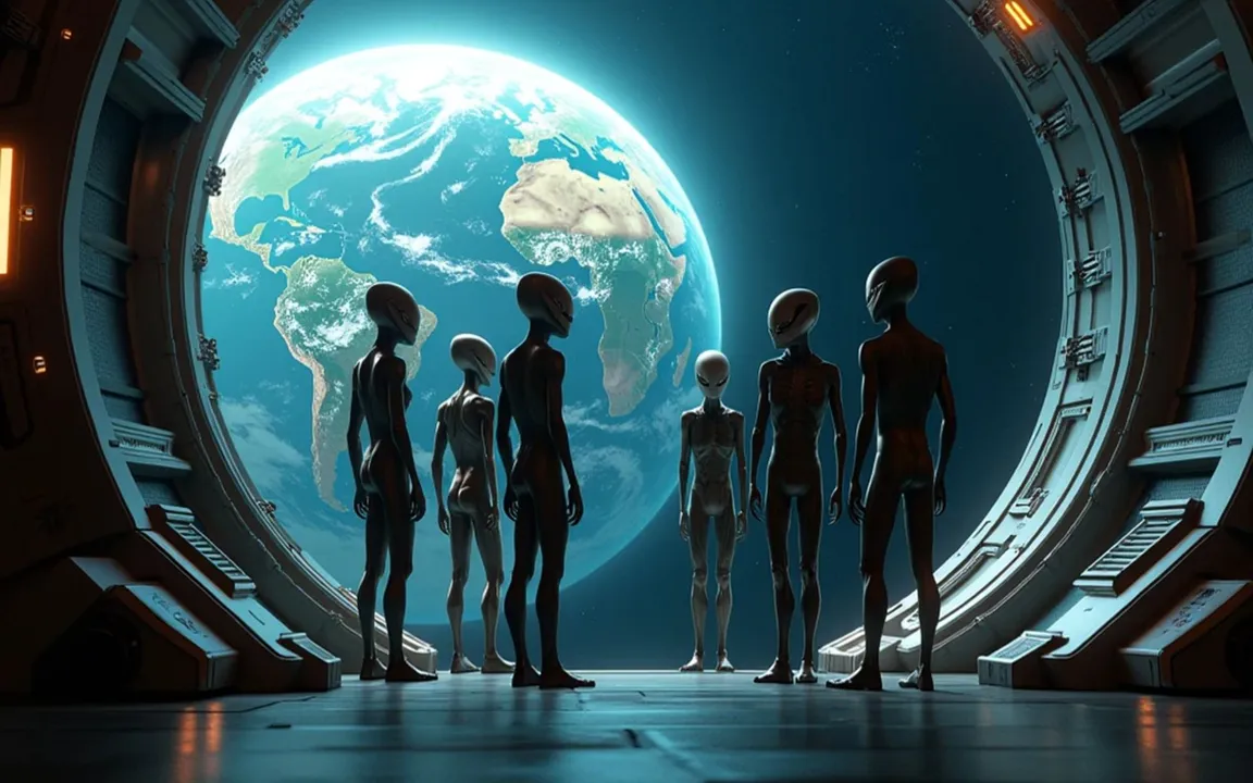 A atriz contou detalhes sobre sua relação com os aliens