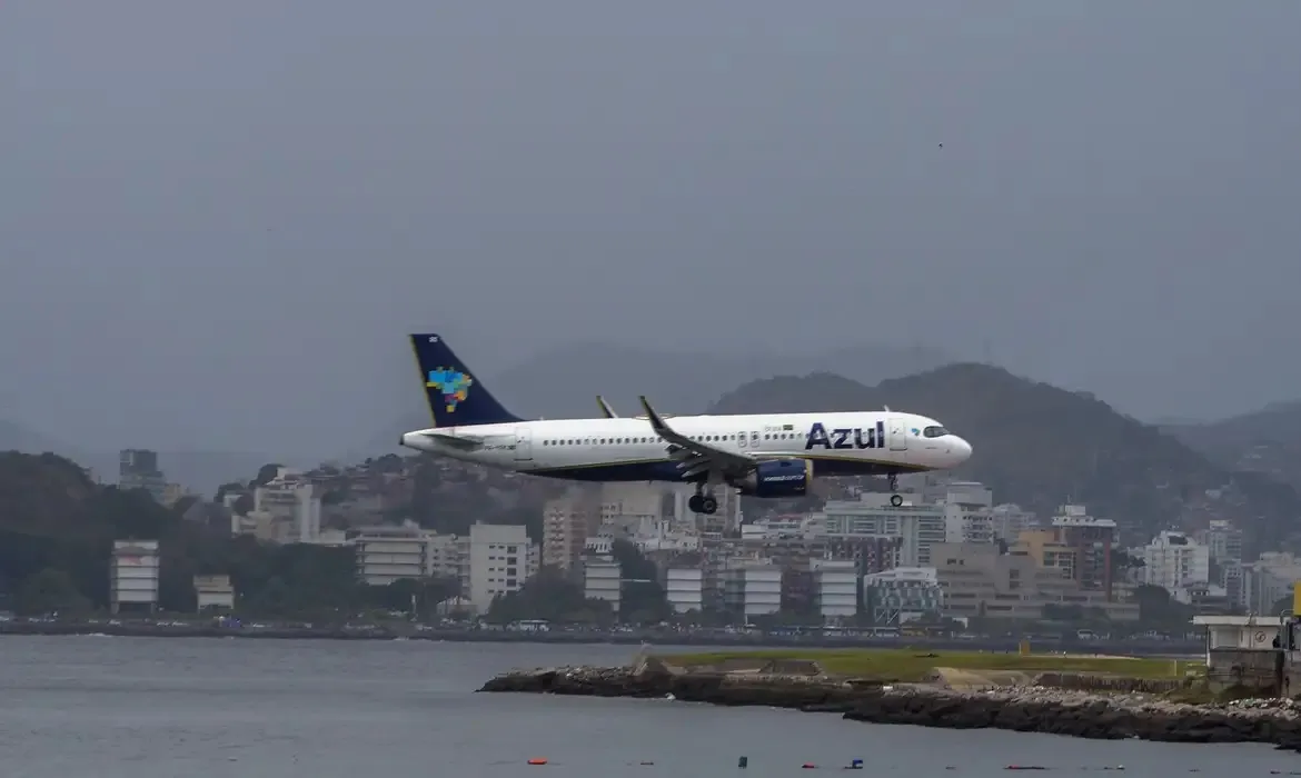Avião da Azul Linhas Aéreas (ilustração)