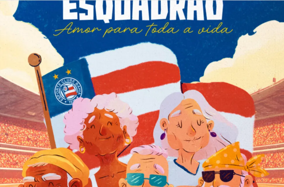 Em homenagem ao Dia dos Avós, o Bahia sorteia 120 pares de ingressos para sócios com mais de 60 anos para o jogo contra o Juventude na Arena Fonte Nova.