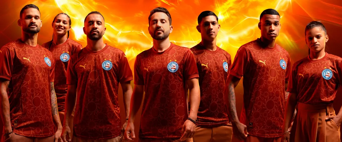 Bahia anuncia terceira camisa