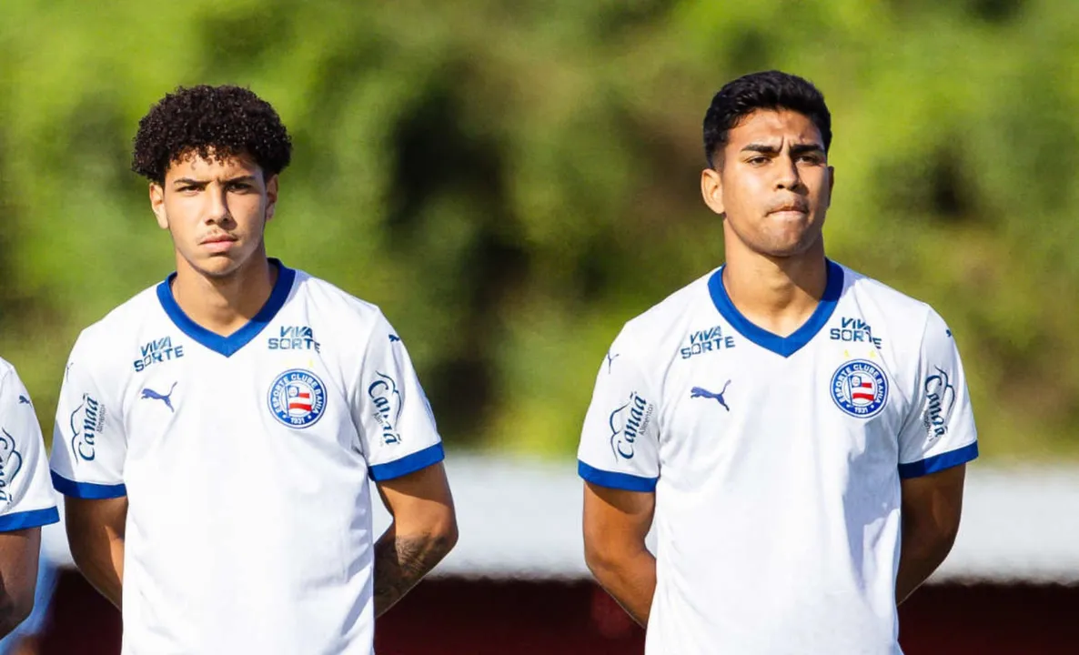 Gabriel Carioca e Juninho, jogadores da base do Bahia