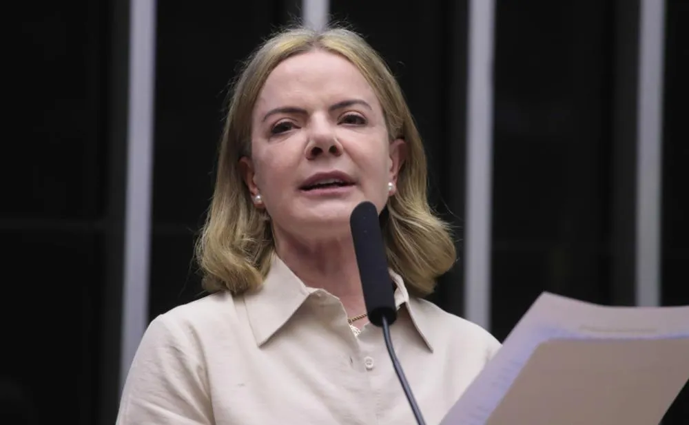 Ministra da Secretaria de Relações Institucionais, Gleisi Hoffmann