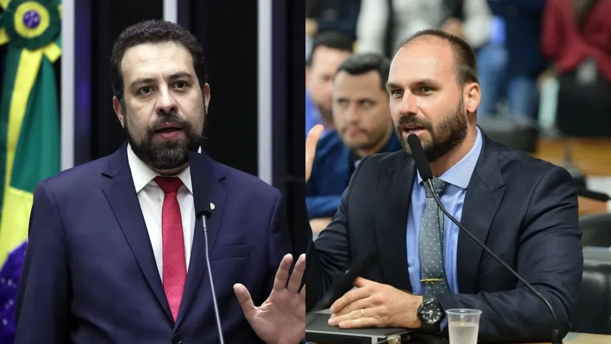Boulos aciona a PF contra Eduardo Bolsonaro