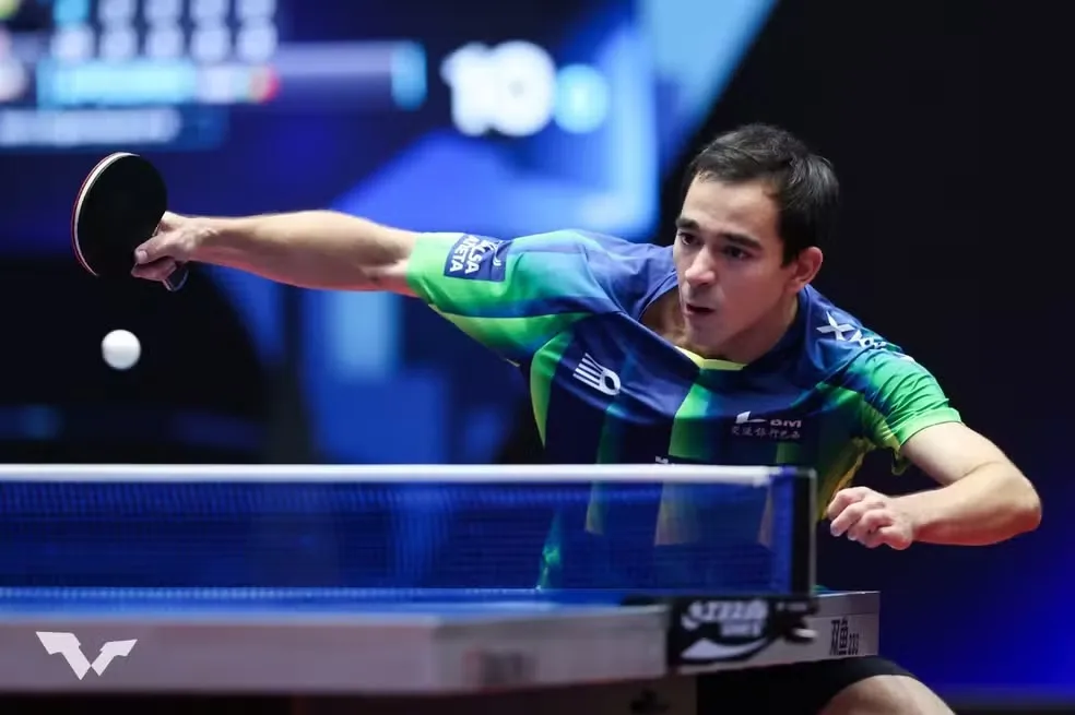 Hugo Calderano vence o WTT em Foz do Iguaçu