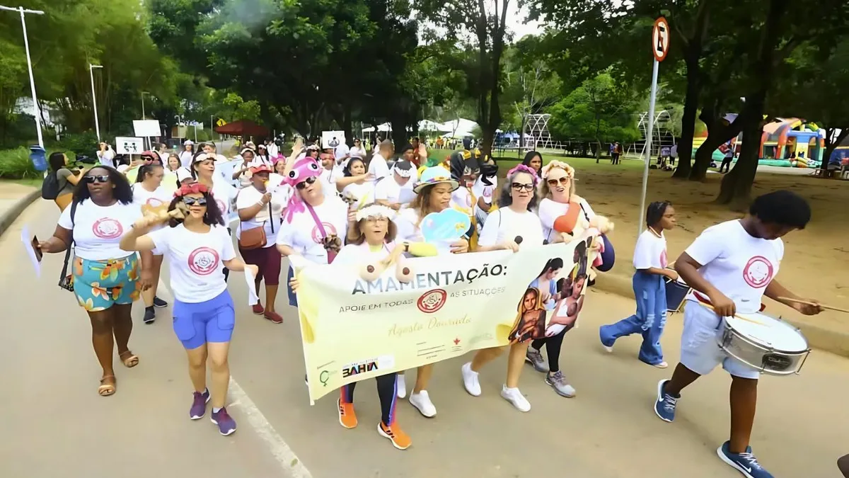 Caminhada pela Amamentação vai sair do Jardim de Alah
