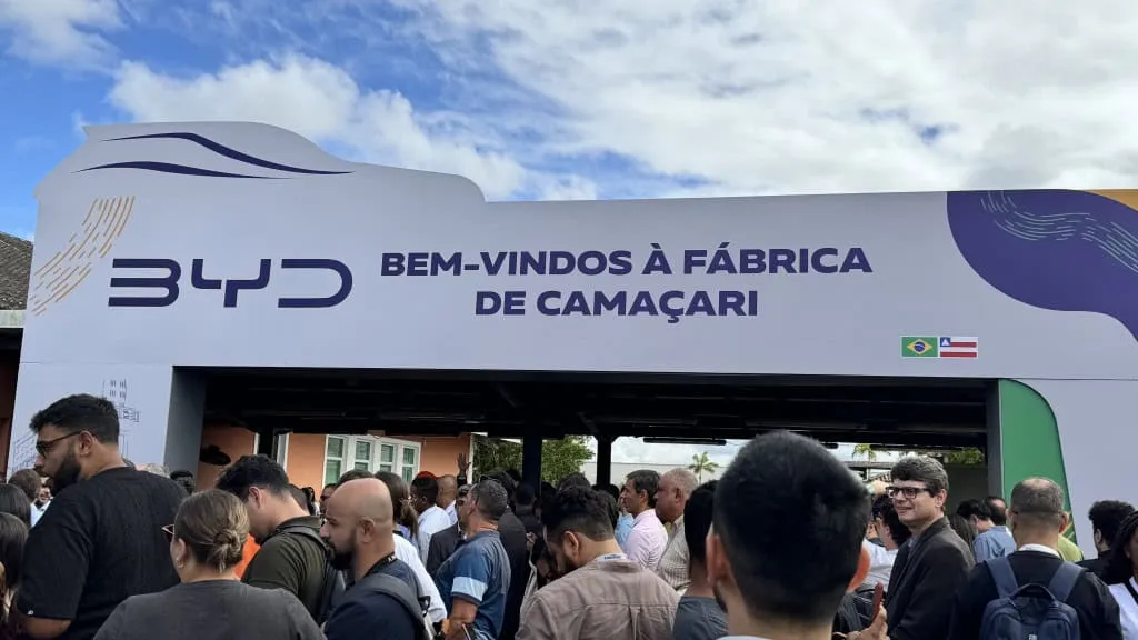 Empresa da BYD em Camaçari