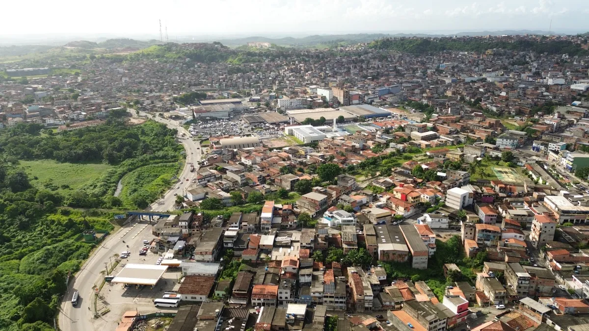 Vista panorâmica de Candeias