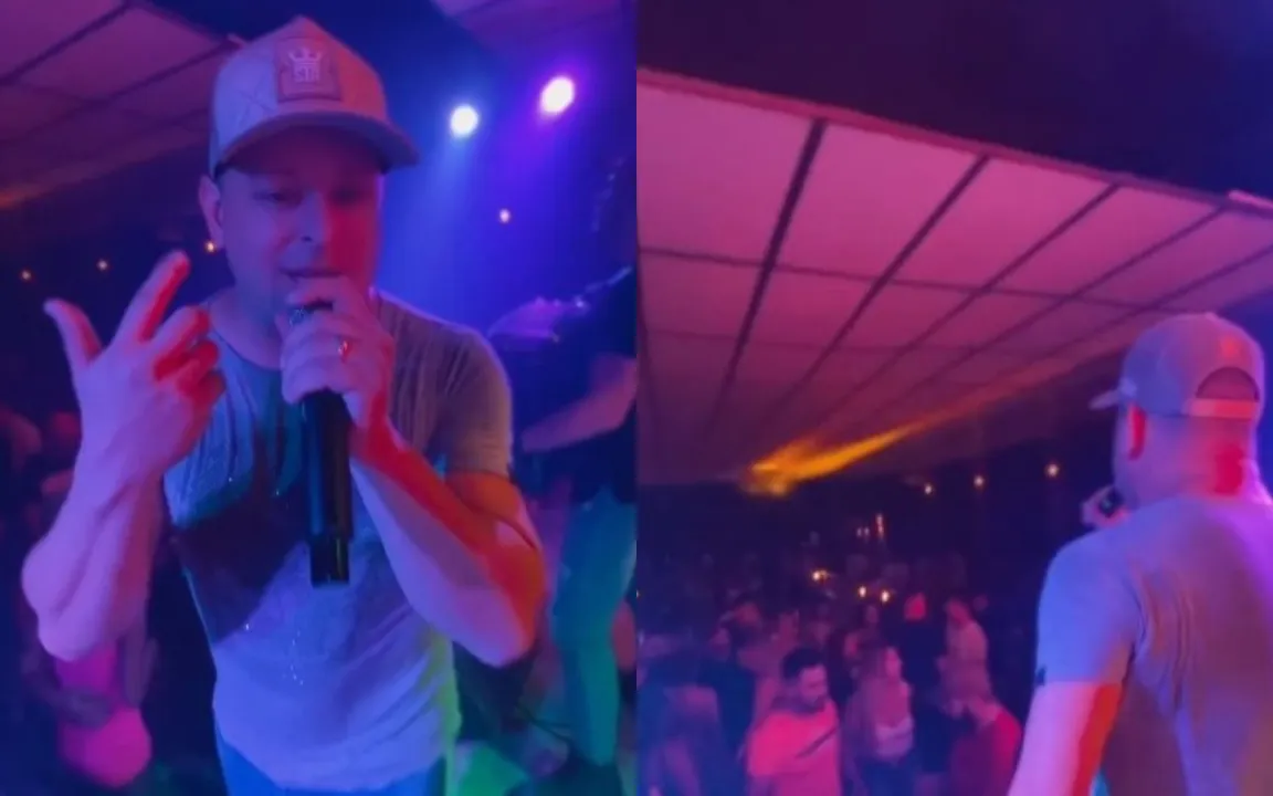 O cantor faleceu logo após o show