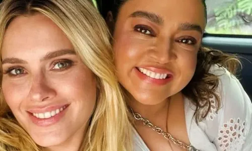 Carolina Dieckmann volta as gravações de Vale Tudo