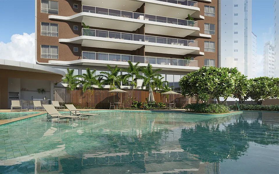 A proposta une elegância, conforto e uma localização estratégica