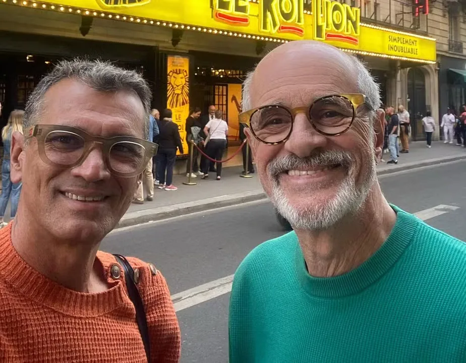 Marcos Caruso e Marcos Paiva estão casados desde 2018