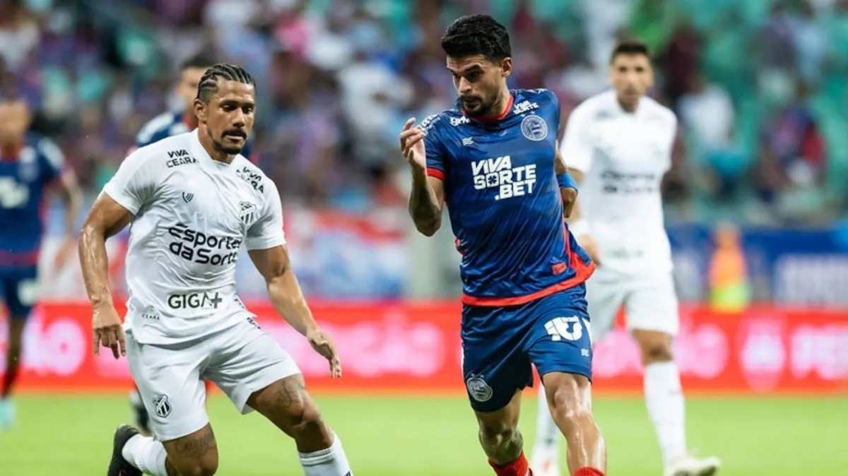 O Bahia encara o Ceará pela semifinal da Copa do Nordeste