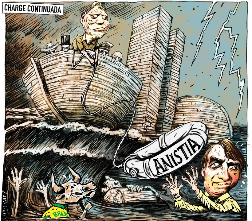 Confira a charge