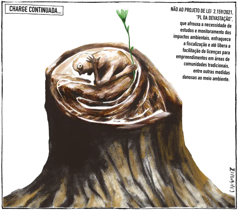 Confira a charge de hoje