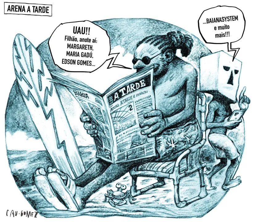 Imagem ilustrativa da imagem Charge do dia 17 de agosto